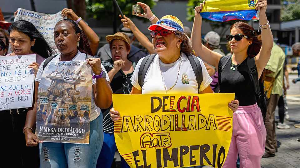 Donald Trump 与 Delcy Rodríguez 的蜜月期